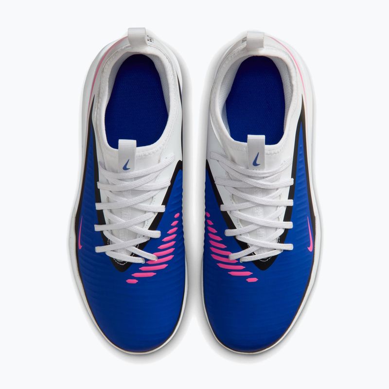 Kinder-Fußballschuhe Nike Jr. Phantom 6 Low Academy IN racer blue/white/pink blast 6