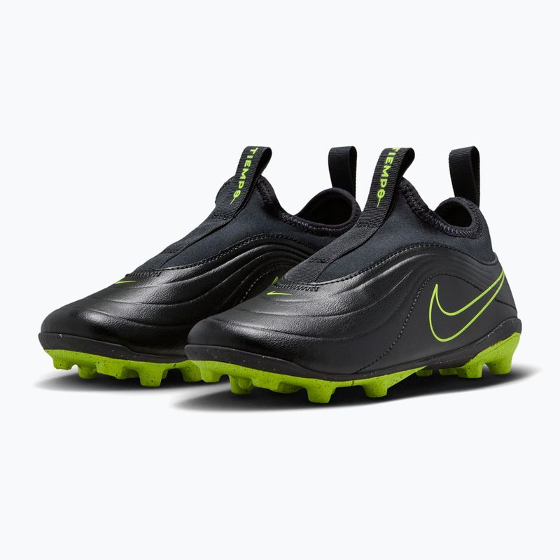 Kinder-Fußballschuhe Nike Tiempo Maestro Flex Jr FG/MG PS black/volt/black 3
