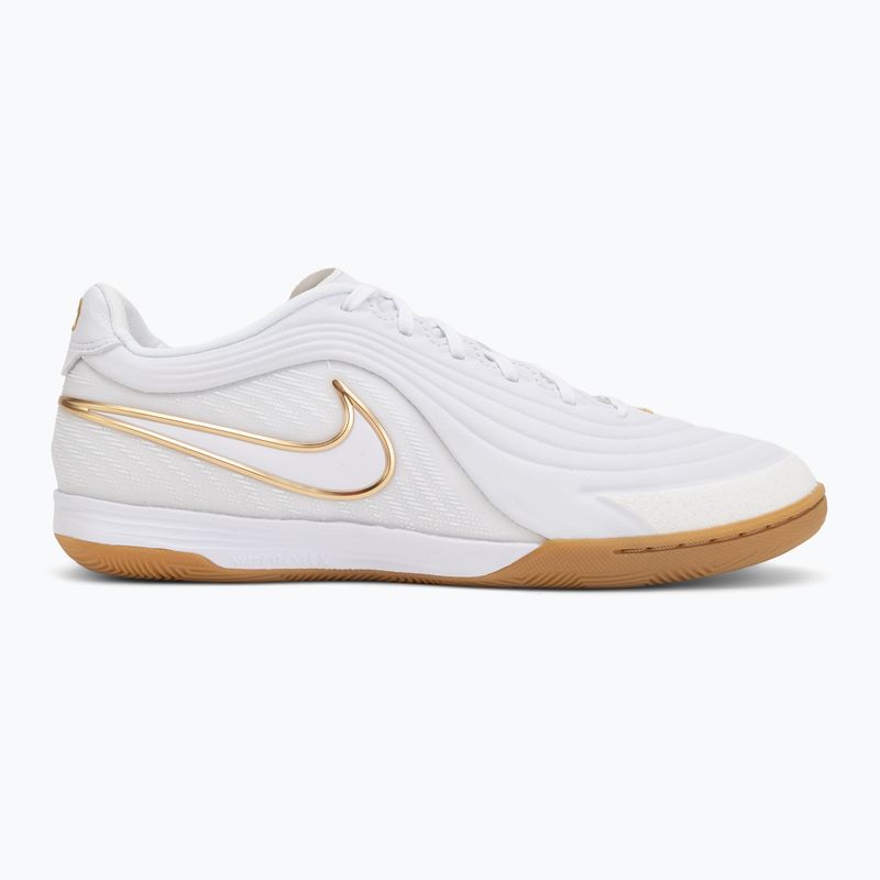 Herren-Fußballschuhe Nike Tiempo Reactgato IC white/metallic gold 2