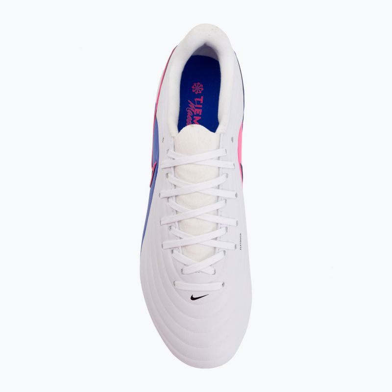 Herren-Fußballschuhe Nike Tiempo Maestro Acad SG-Pro AC white/racer blue/pink blast/black 5