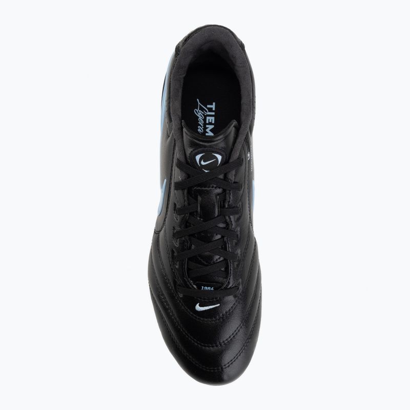 Herren Fußballschuhe Nike Tiempo Ligera Pro FG black/ice blue/obsidian 5