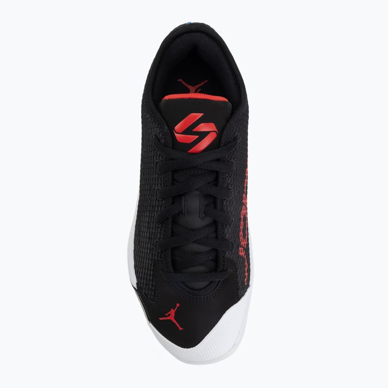 Kinder-Basketballschuhe Nike Jordan Luka 77 GS Jr black/white/university red 5
