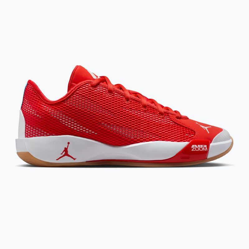 Herren-Basketballschuhe Nike Jordan Luka 77 chile red/gum light brown/white 8