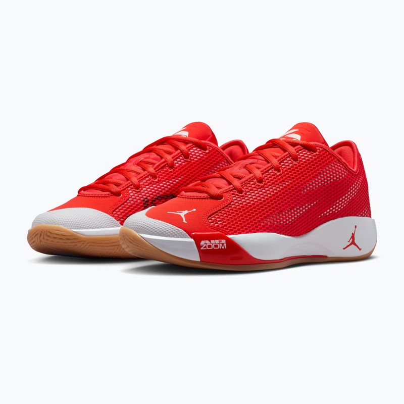 Herren-Basketballschuhe Jordan Gap 77 chile red/gum light brown/white 10