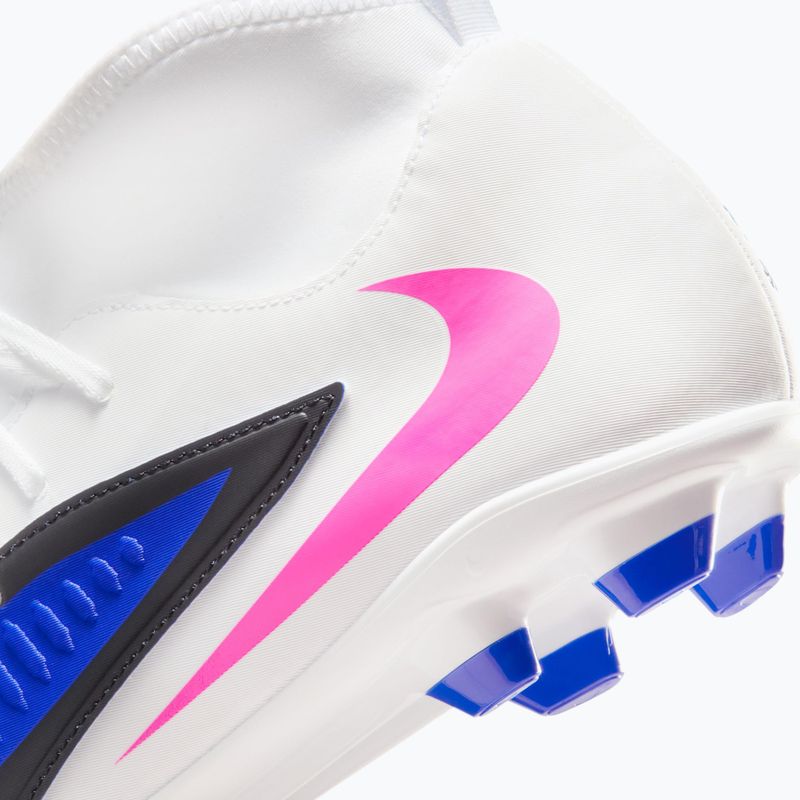 Herren Fußballschuhe Nike Phantom 6 High Club FG/MG Racer Blue/White/Pink Blast 9