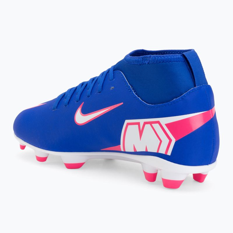 Kinder-Fußballschuhe Nike Mercurial Superfly 10 Club FG/MG racer blue/white 3