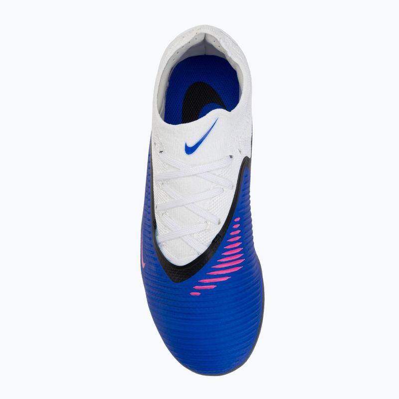 Kinder-Fußballschuhe Nike Phantom 6 Low Pro FG/MG racer blue/white/pink blast 5