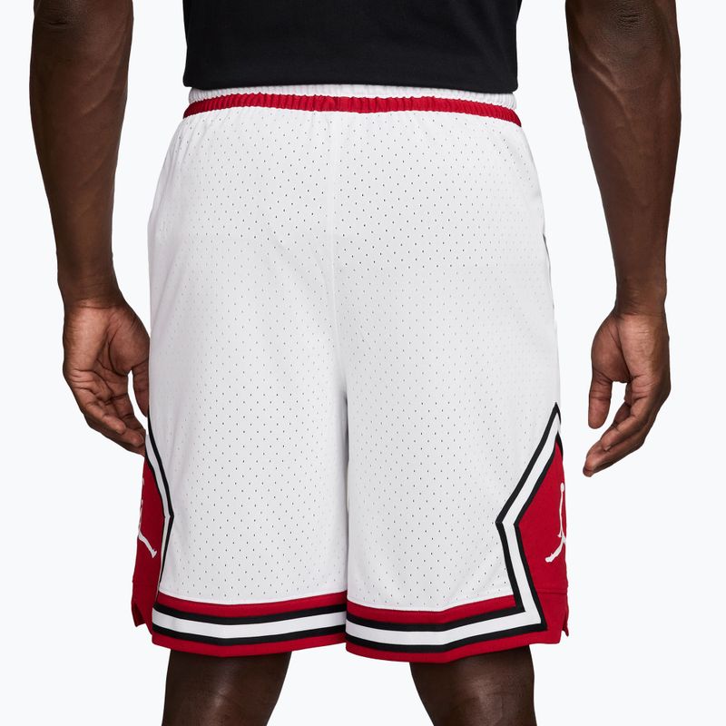 Herren Basketball-Shorts Nike Jordan Sport Dri-FIT 9" Diamond White/Gym Red/White 2