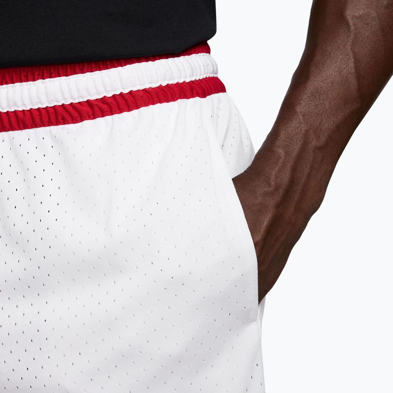 Herren Basketball-Shorts Nike Jordan Sport Dri-FIT 9" Diamond White/Gym Red/White 4