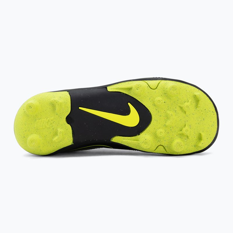 Kinder-Fußballschuhe Nike Tiempo Maestro Flex Jr FG/MG PS black/volt/black 4