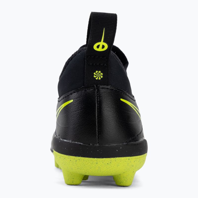 Kinder-Fußballschuhe Nike Tiempo Maestro Flex Jr FG/MG PS black/volt/black 6
