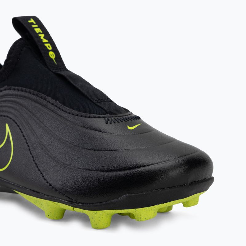 Kinder-Fußballschuhe Nike Tiempo Maestro Flex Jr FG/MG PS black/volt/black 7