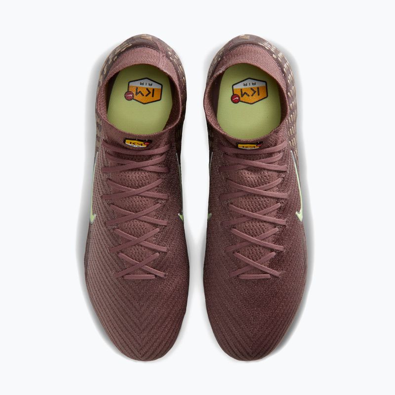 Herren-Fußballschuhe Nike Mercurial Superfly 10 Elite Kylian Mbappé FG plum eclipse/metallic silver 5