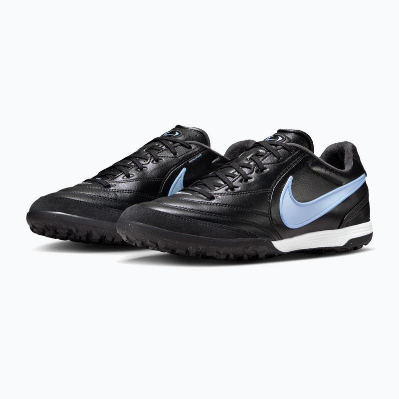 Herren Fußballschuhe Nike Tiempo Ligera Pro TF black/ice blue/obsidian 10