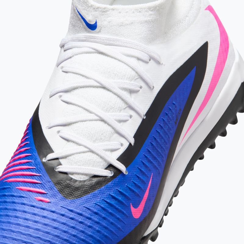 Herren-Fußballschuhe Nike Phantom 6 High Academy TF racer blue/white/pink blast 8