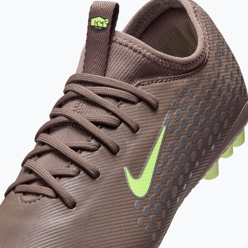 Kinder-Fußballschuhe Nike Zoom Vapor 16 Academy Kylian Mbappe Jr AG plum eclipse/metallic silver 4