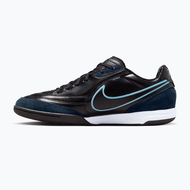 Herren Fußballschuhe Nike Streetgato black/ice blue/obsidian 2