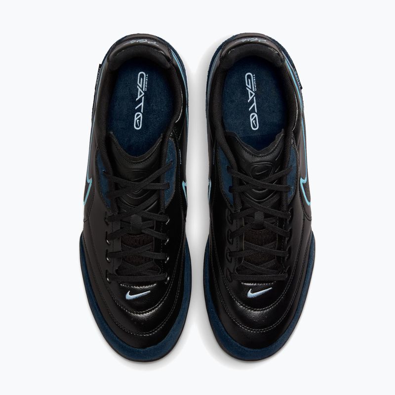Herren Fußballschuhe Nike Streetgato black/ice blue/obsidian 5