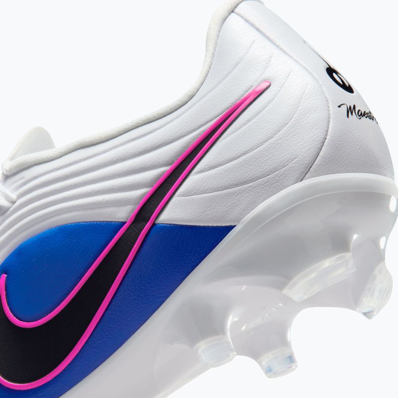 Herren-Fußballschuhe Nike Tiempo Maestro Academy FG/MG white/racer blue/pink blast/black 15