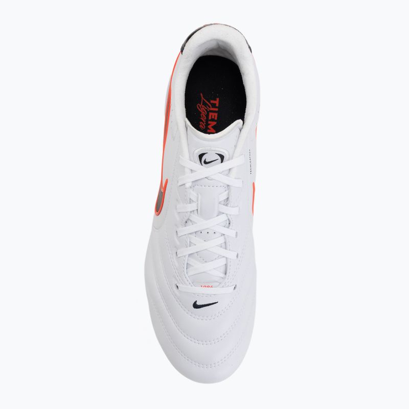 Herren-Fußballschuhe Nike Tiempo Ligera Pro FG white/bright crimson/black 5
