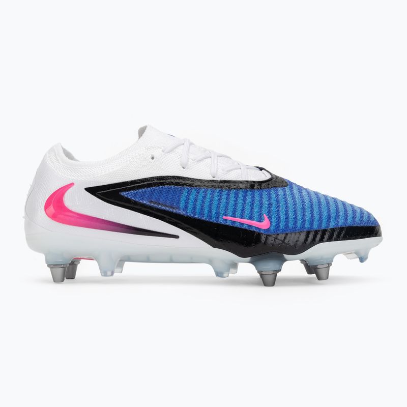 Herren-Fußballschuhe Nike Phantom 6 Low Elite SG-Pro racer blue/white/pink blast 2