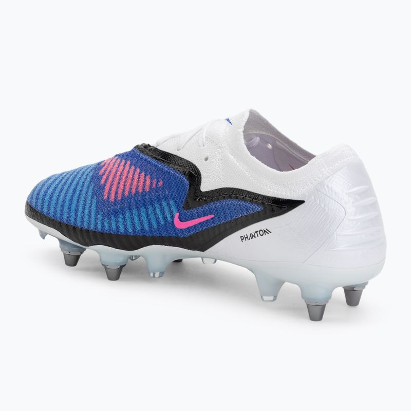 Herren-Fußballschuhe Nike Phantom 6 Low Elite SG-Pro racer blue/white/pink blast 3