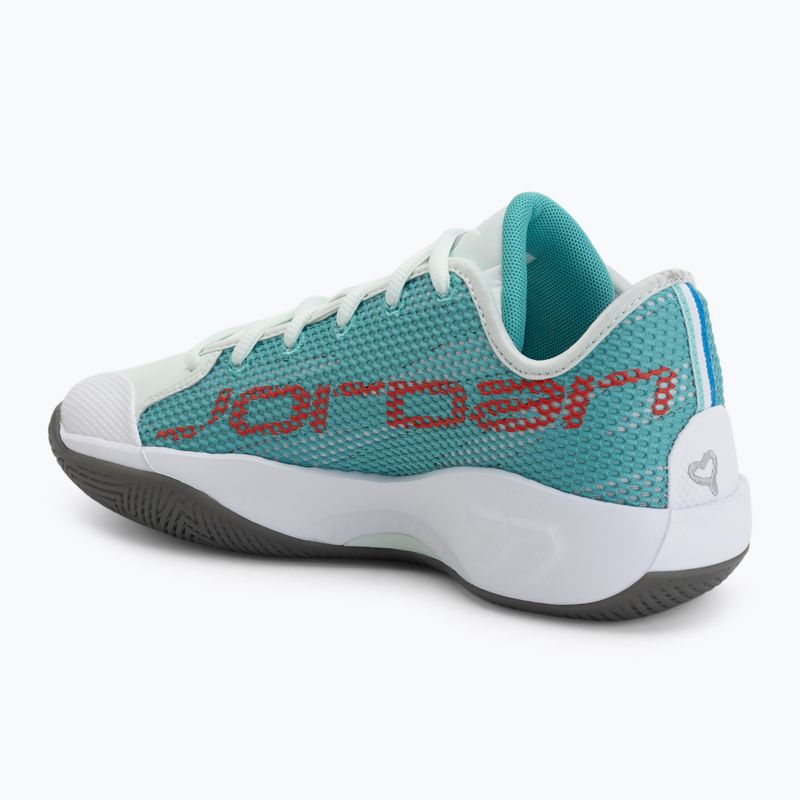 Herren-Basketballschuhe Jordan Gap 77 barely green/washed teal/barely green 3