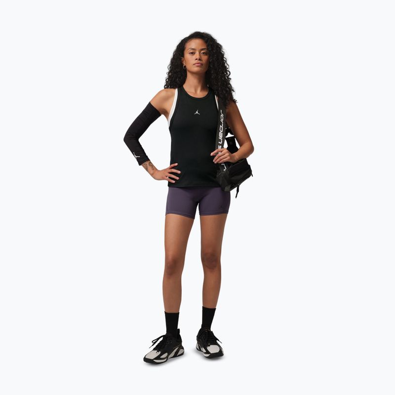 Damen T-Shirt Jordan Sport Essentials Dri-Fit Ärmelloses Top schwarz/weiß 2