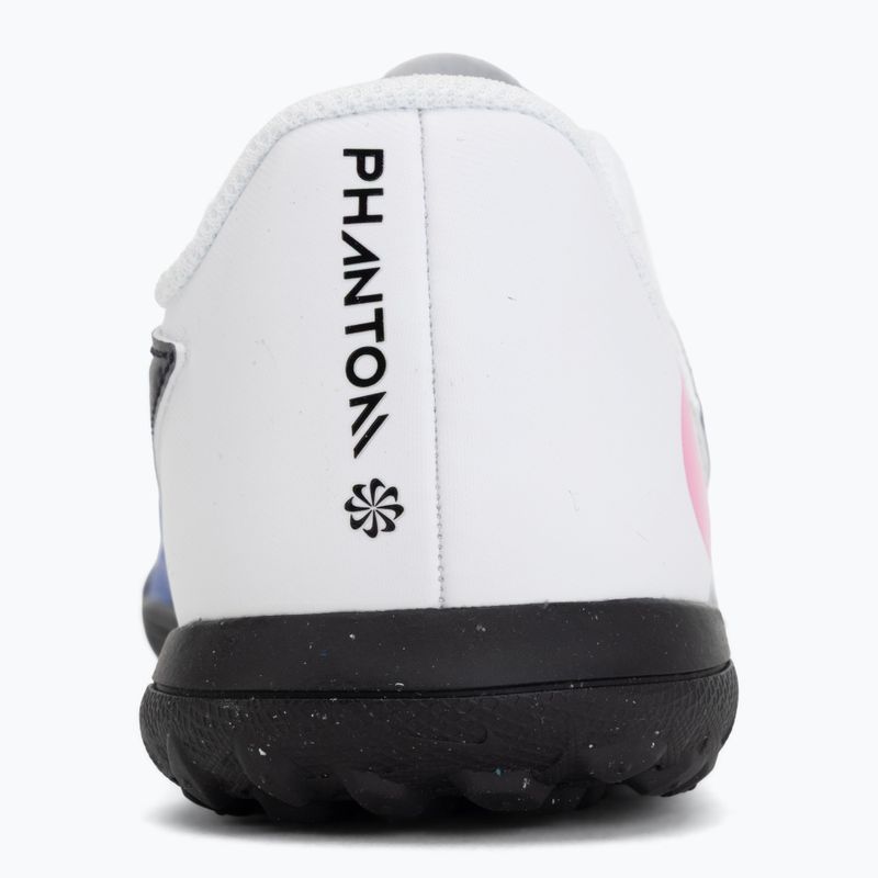 Kinder-Fußballschuhe Nike Jr. Phantom 6 Low Club TF racer blue/white/pink blast 6