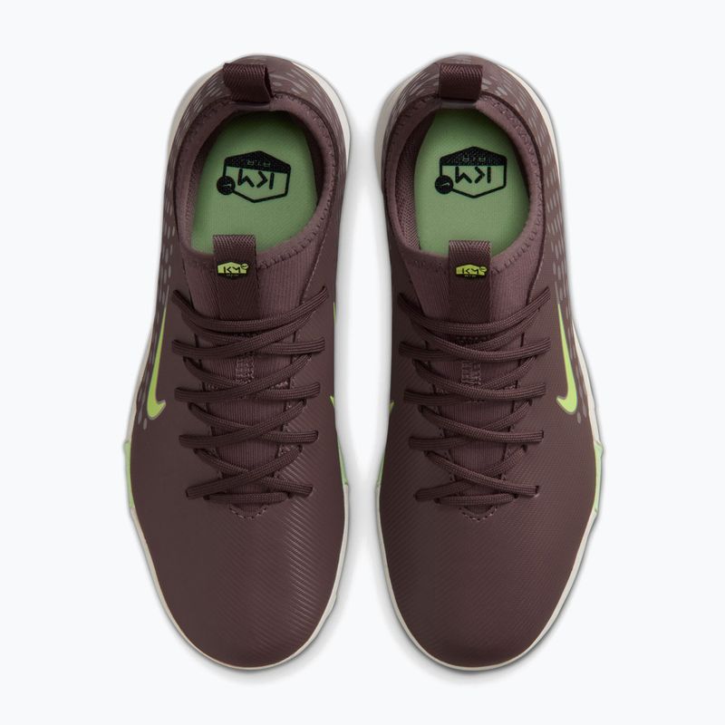 Kinder-Fußballschuhe Nike Mercurial Vapor 16 Academy Kylian Mbappe TF plum eclipse/metallic silver 5