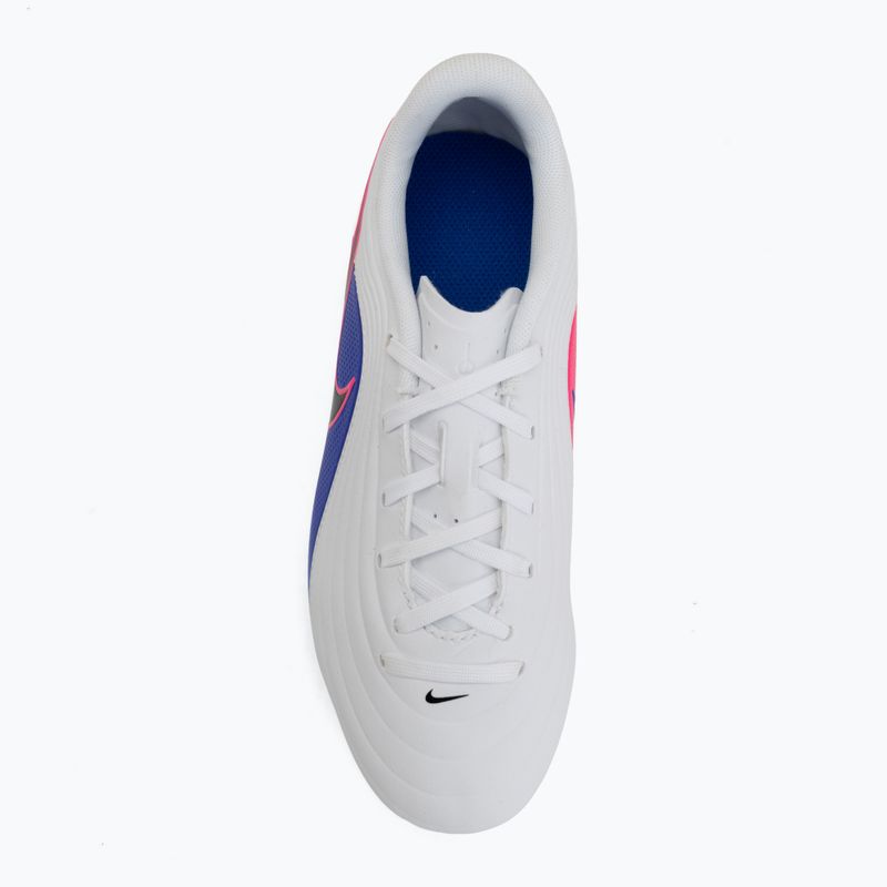 Kinder-Fußballschuhe Nike Tiempo Maestro Club Jr FG/MG white/racer blue/pink blast/black 5