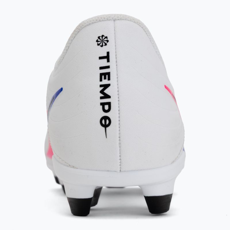 Kinder-Fußballschuhe Nike Tiempo Maestro Club Jr FG/MG white/racer blue/pink blast/black 6