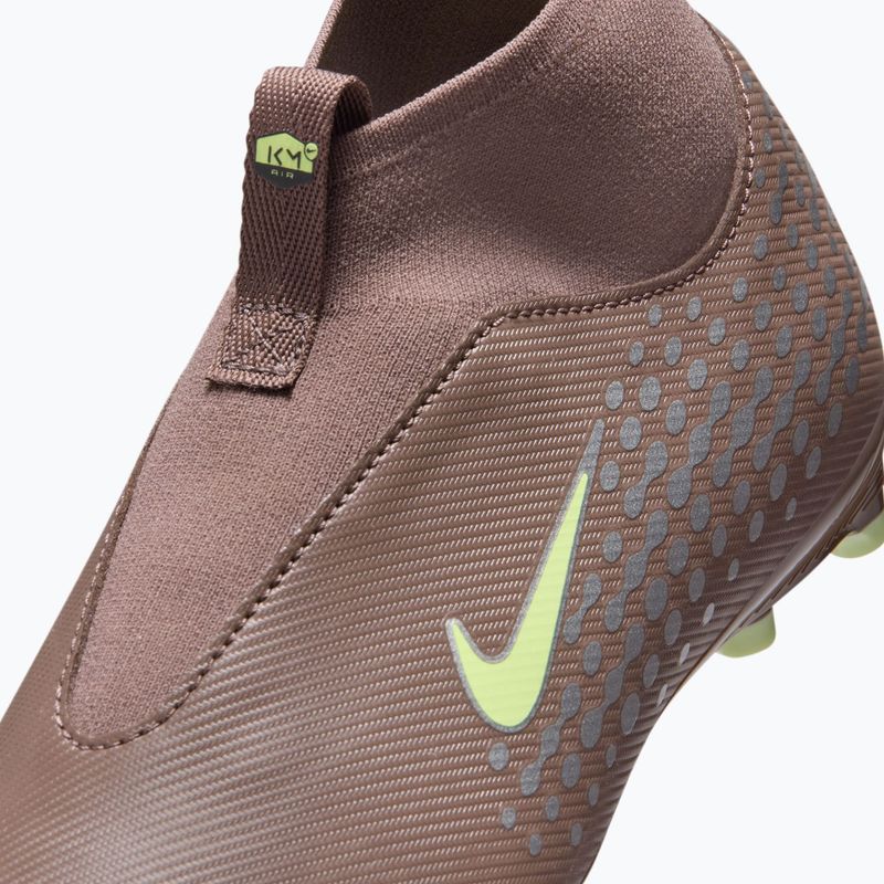Kinder-Fußballschuhe Nike Mercurial Superfly 10 Academy "Kylian Mbappé" Jr FG plum eclipse/metallic silver 7