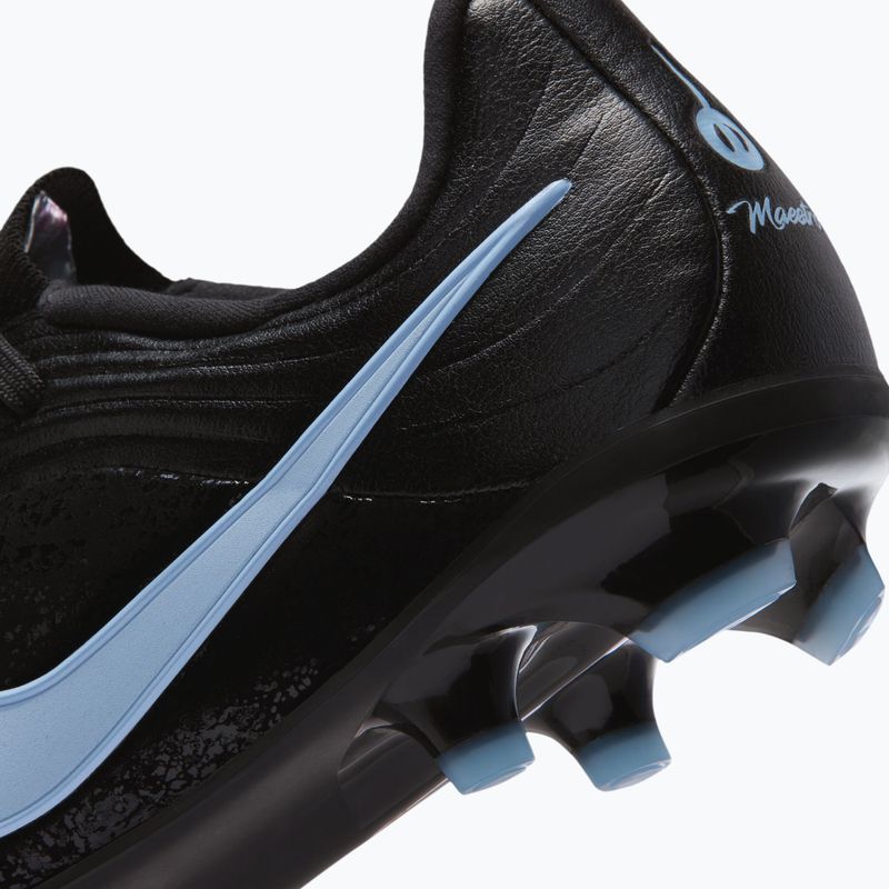 Kinder-Fußballschuhe Nike Tiempo Maestro Academy Jr FG/MG black/ice blue 10