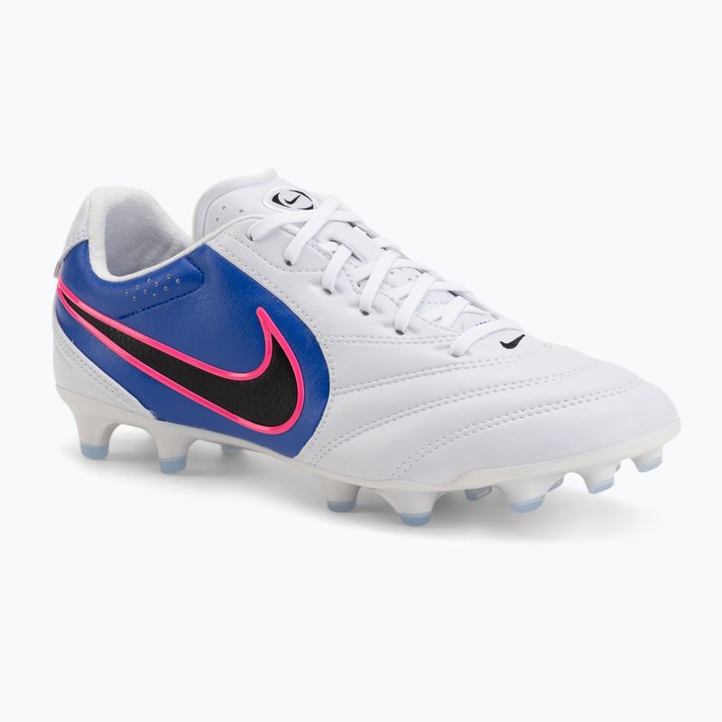 Herren-Fußballschuhe Nike Tiempo Ligera Pro FG white/racer blue/pink blast/black