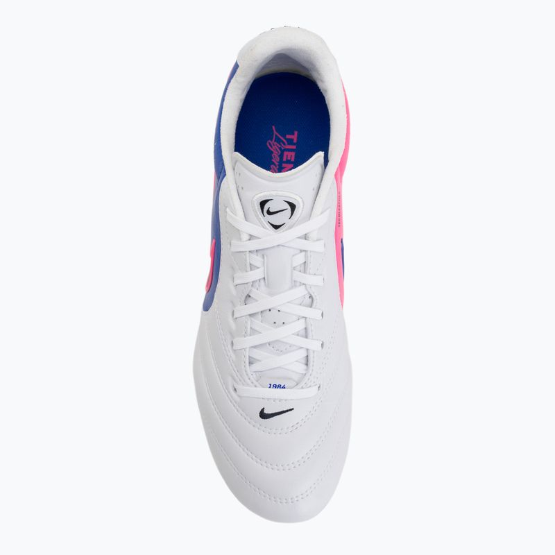 Herren-Fußballschuhe Nike Tiempo Ligera Pro FG white/racer blue/pink blast/black 5