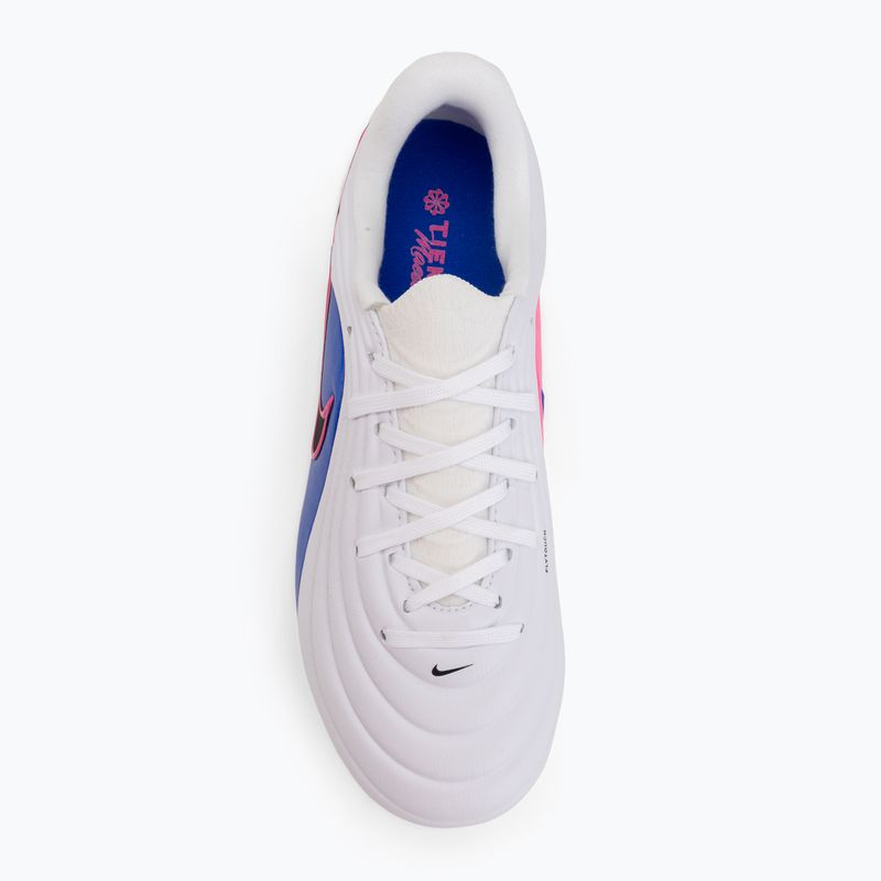 Kinder-Fußballschuhe Nike Tiempo Maestro Academy Jr FG/MG white/racer blue/pink blast/black 5