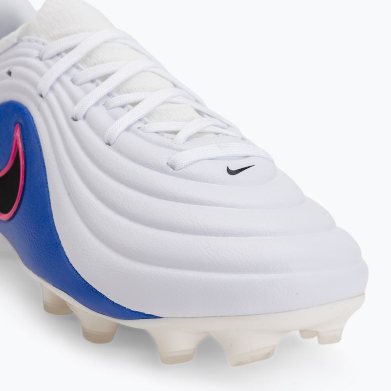 Kinder-Fußballschuhe Nike Tiempo Maestro Academy Jr FG/MG white/racer blue/pink blast/black 7