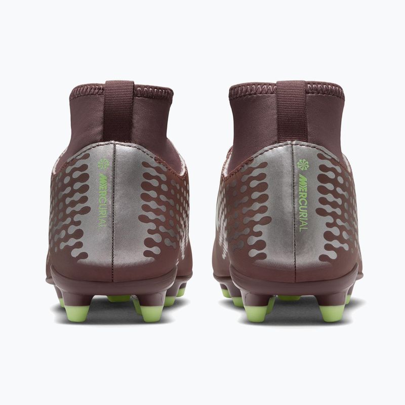 Kinder-Fußballschuhe Nike Mercurial Superfly 10 Club "Kylian Mbappé" Jr FG/MG plum eclipse/metallic silver 4