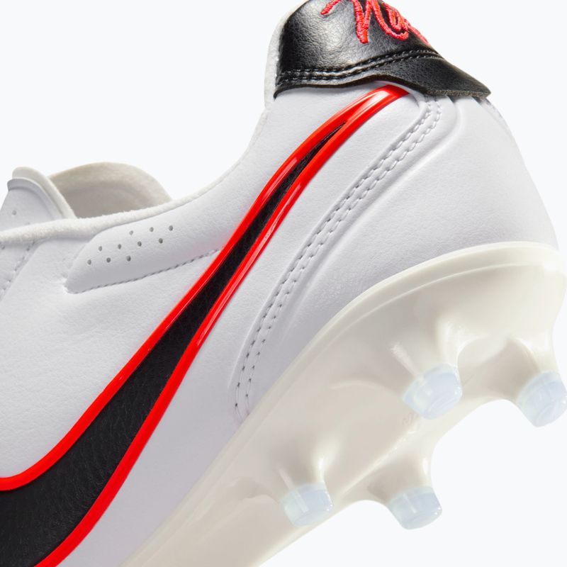 Herren-Fußballschuhe Nike Tiempo Ligera Pro FG white/bright crimson/black 9
