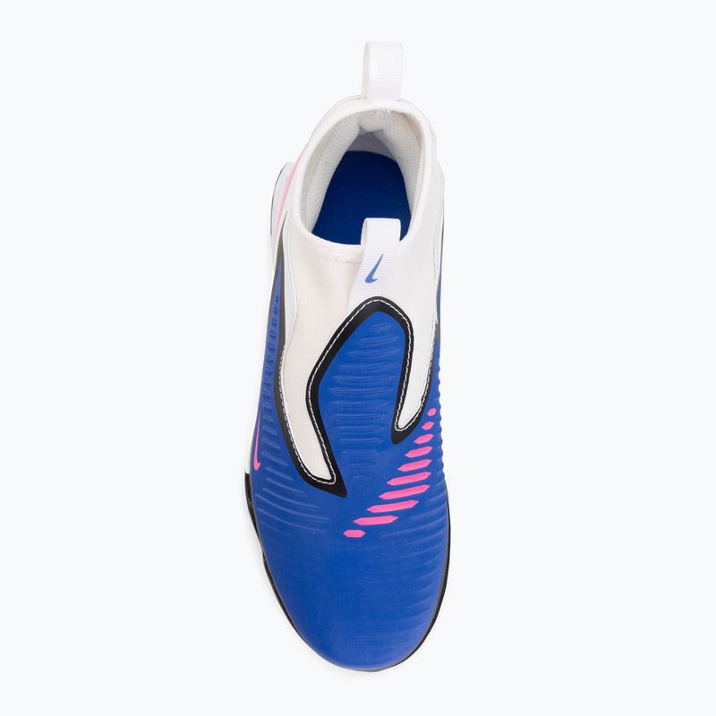 Kinder-Fußballschuhe Nike Phantom 6 High Academy TF racer blue/white/pink blast 5