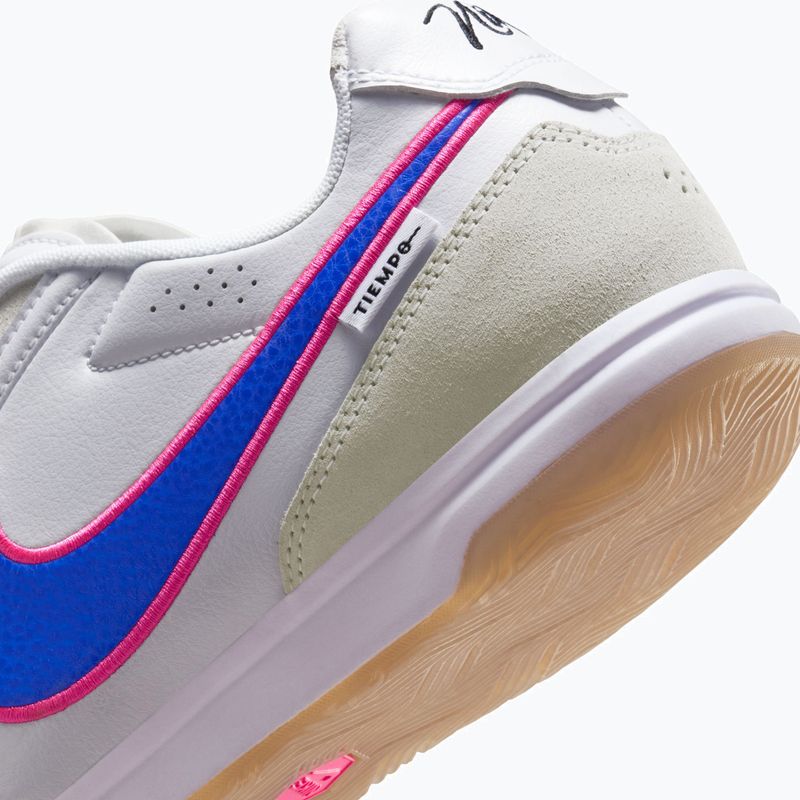 Herren-Fußballschuhe Nike Streetgato white/pink blast/racer blue 8