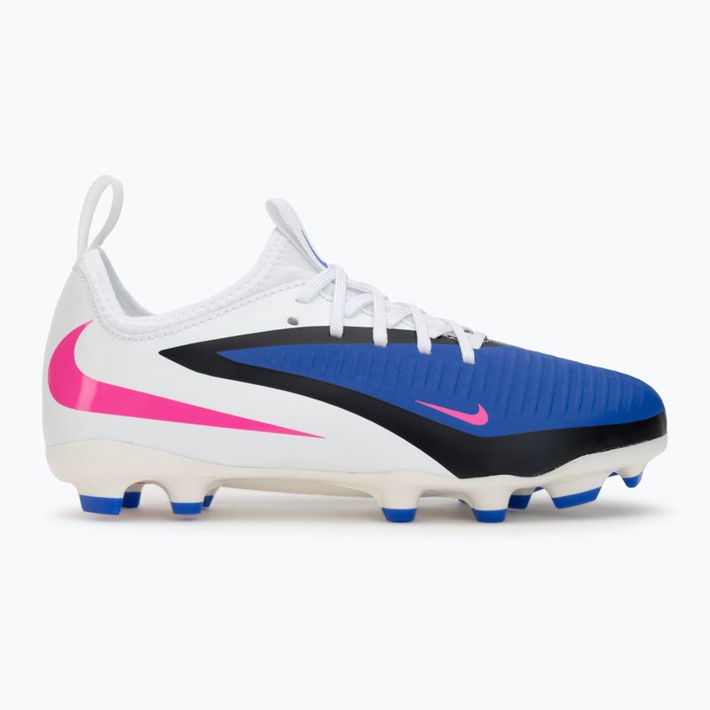 Kinder-Fußballschuhe Nike Phantom 6 Low Academy FG/MG Jr racer blue/white/pink blast 2
