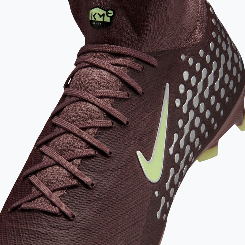 Herren-Fußballschuhe Nike Zoom Superfly 10 Pro Kylian Mbappe FG plum eclipse/metallic silver 4