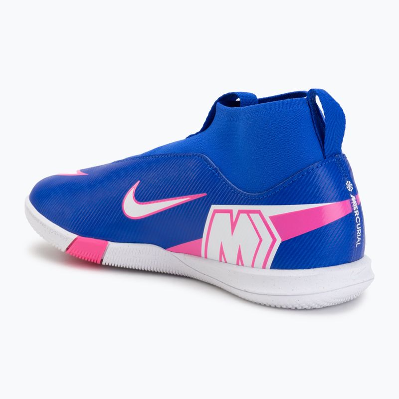Kinder-Fußballschuhe Nike Mercurial Superfly 10 Academy IC racer blue/white 3