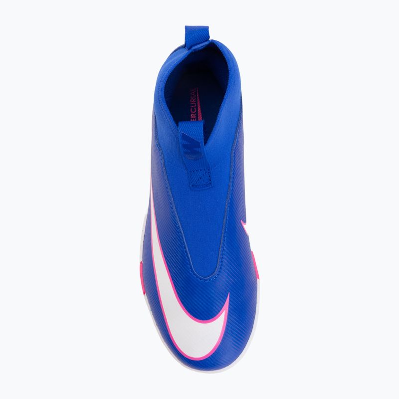 Kinder-Fußballschuhe Nike Mercurial Superfly 10 Academy IC racer blue/white 5