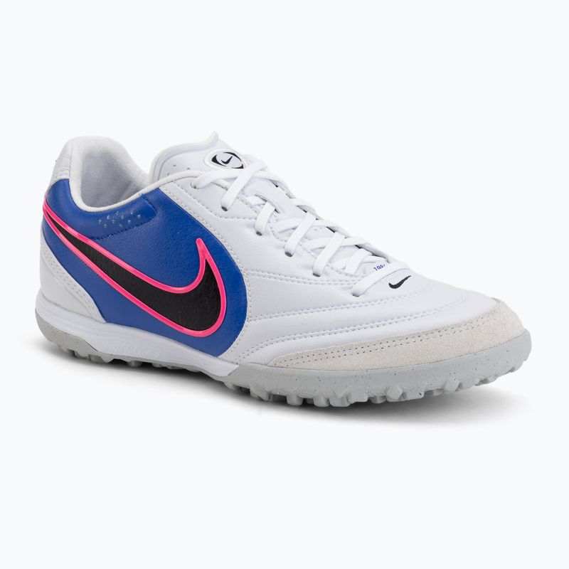 Herren-Fußballschuhe Nike Tiempo Ligera Pro TF white/racer blue/pink blast/black