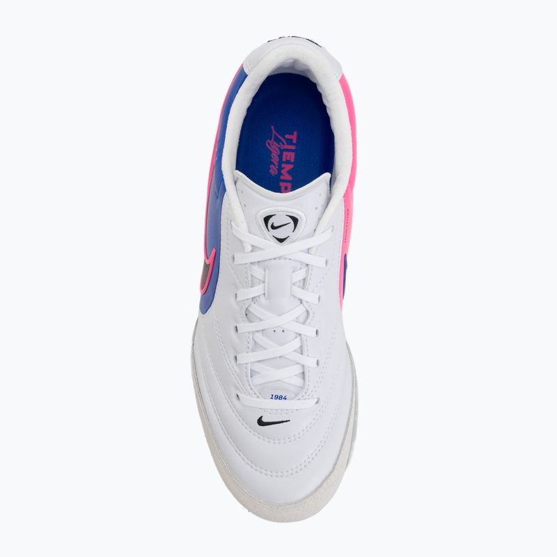 Herren-Fußballschuhe Nike Tiempo Ligera Pro TF white/racer blue/pink blast/black 5