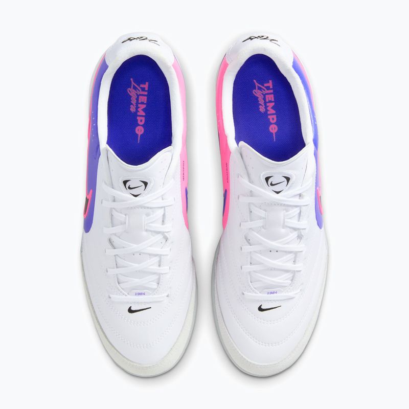 Herren-Fußballschuhe Nike Tiempo Ligera Pro TF white/racer blue/pink blast/black 12