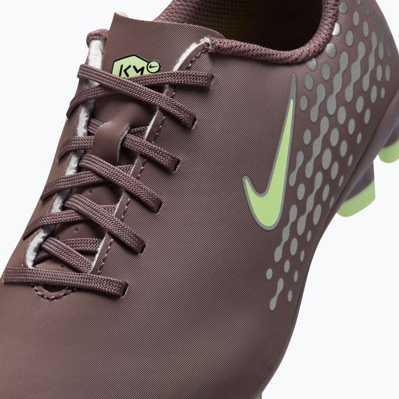 Kinder-Fußballschuhe Nike Vapor 16 Club Kylian Mbappe FG/MG plum eclipse/metallic silver 7